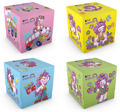 Universal tissues Kartika UNICORN box 56
